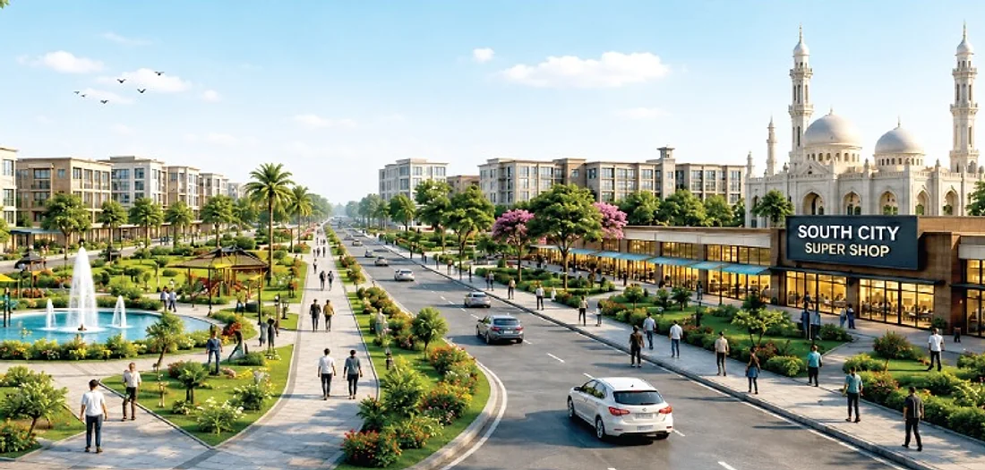 60 ft main boulevard & super shop