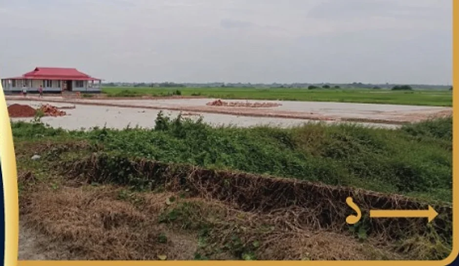 Project land - development in progress